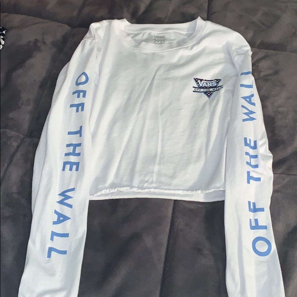Vans cropped Long sleeve shirt